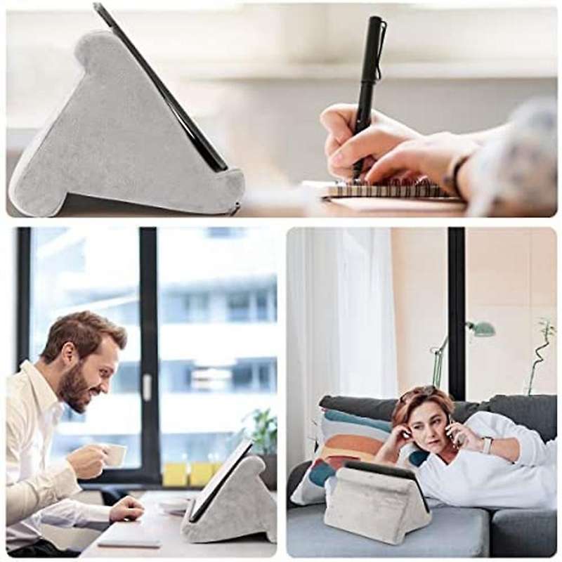 Soft Tablet Rest Cushion Multi-Angle for iPad Stand Holder Pillow Lap Support for E-Readers Books a