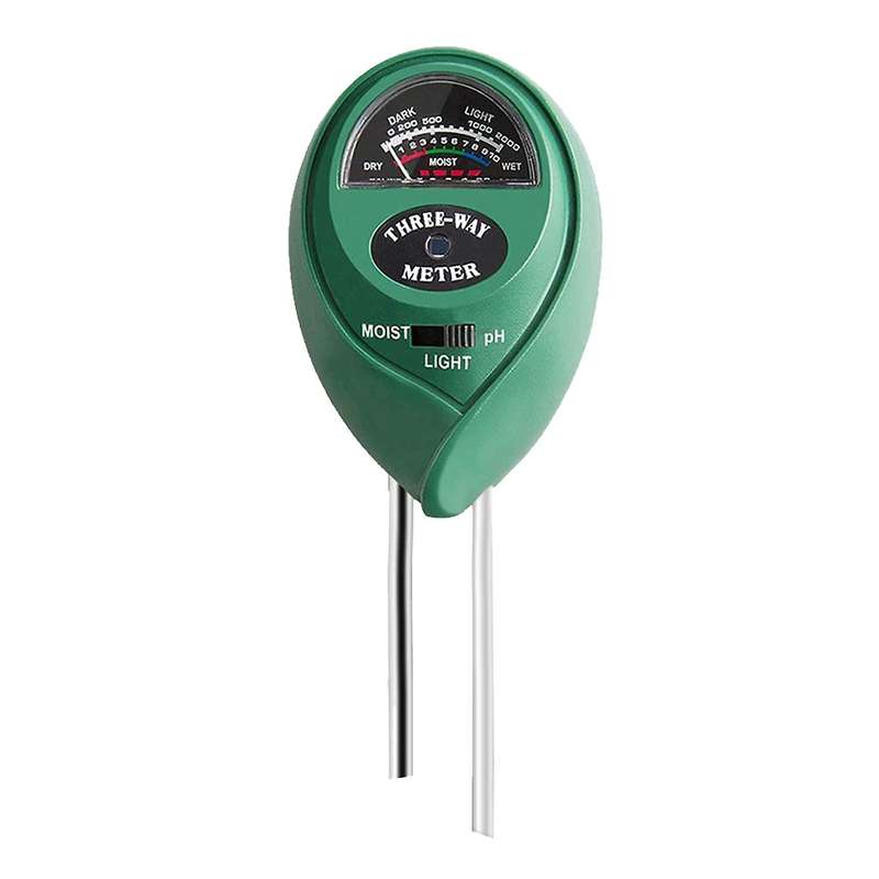 Soil Tester Moisture Analyzer Soil Ph Meter 3-In-1 Soil Gardening Tool Set for Garden, Farm, Lawn, I