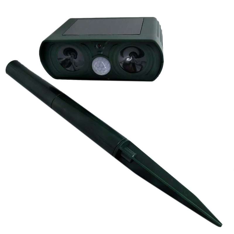 Solar Animal Driver Outdoor Driver Garden Orchard Bird Repeller Infrared Sensor Ultrasonic Drive Dev
