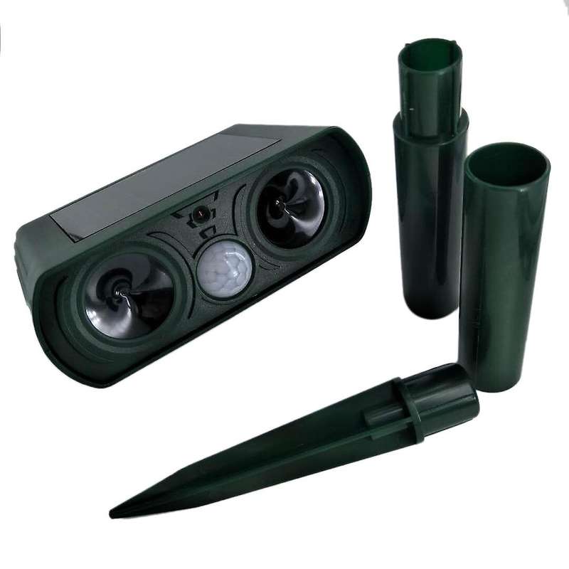 Solar Animal Driver Outdoor Driver Garden Orchard Bird Repeller Infrared Sensor Ultrasonic Drive Dev