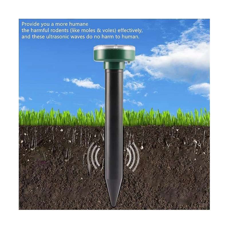 Solar Animal Waterproof for Outdoor Deterrent Voles