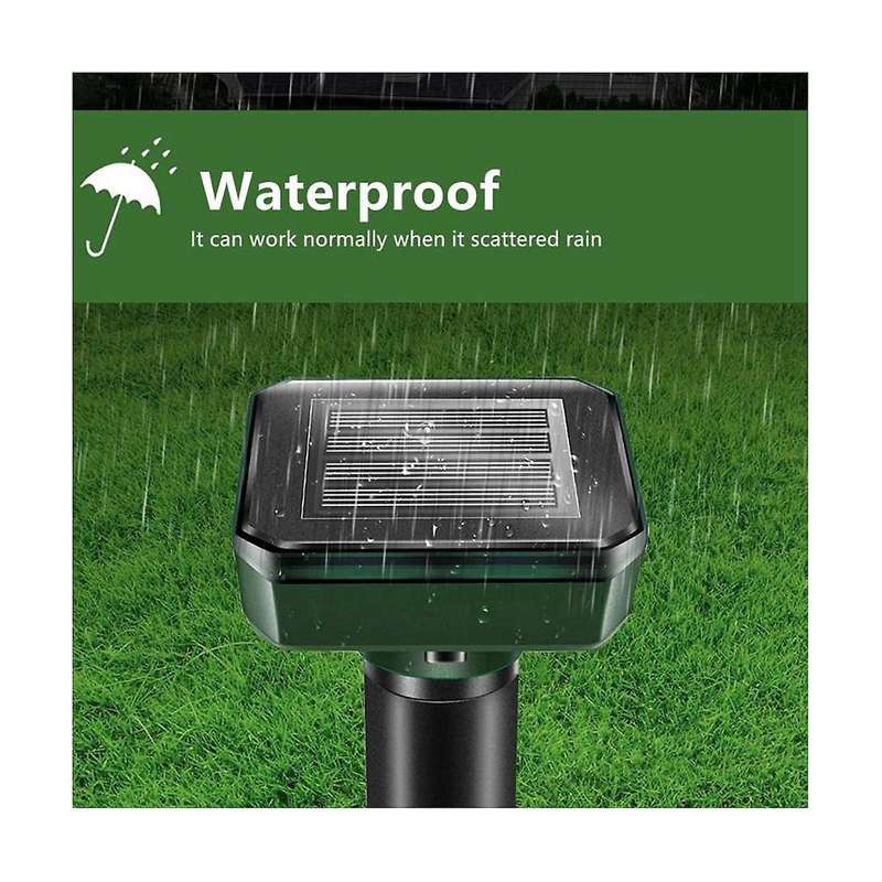 Solar Animal Waterproof for Outdoor Deterrent Voles