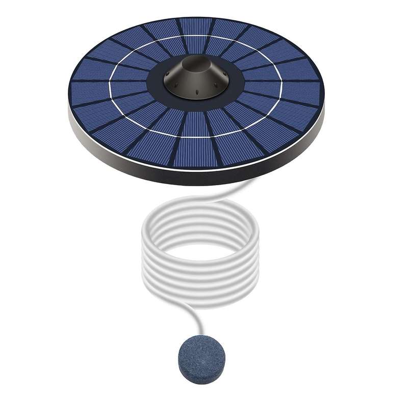 Solar Aeration Pump Can Float in the Water, Suitable for Aeration in Small Ponds and Fish Products W