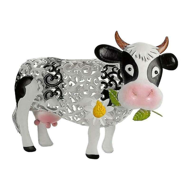 Solar Garden Daisy Cow Light Lawn Landscape LED Ornament Decor Fairy