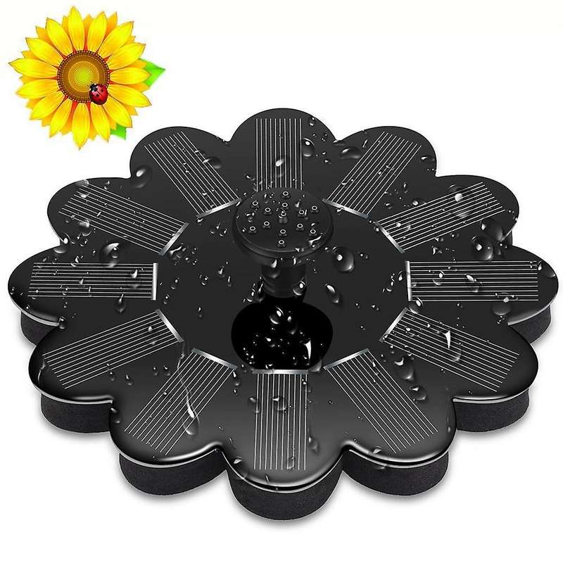 Solar Fountain Garden Kit Solar Water Pump Outdoor Landscape Pond Solar Water Pump Floating Fountain