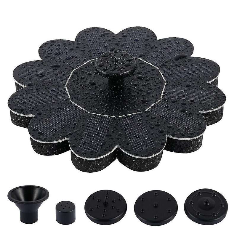 Solar Fountain Garden Kit Solar Water Pump Outdoor Landscape Pond Solar Water Pump Floating Fountain