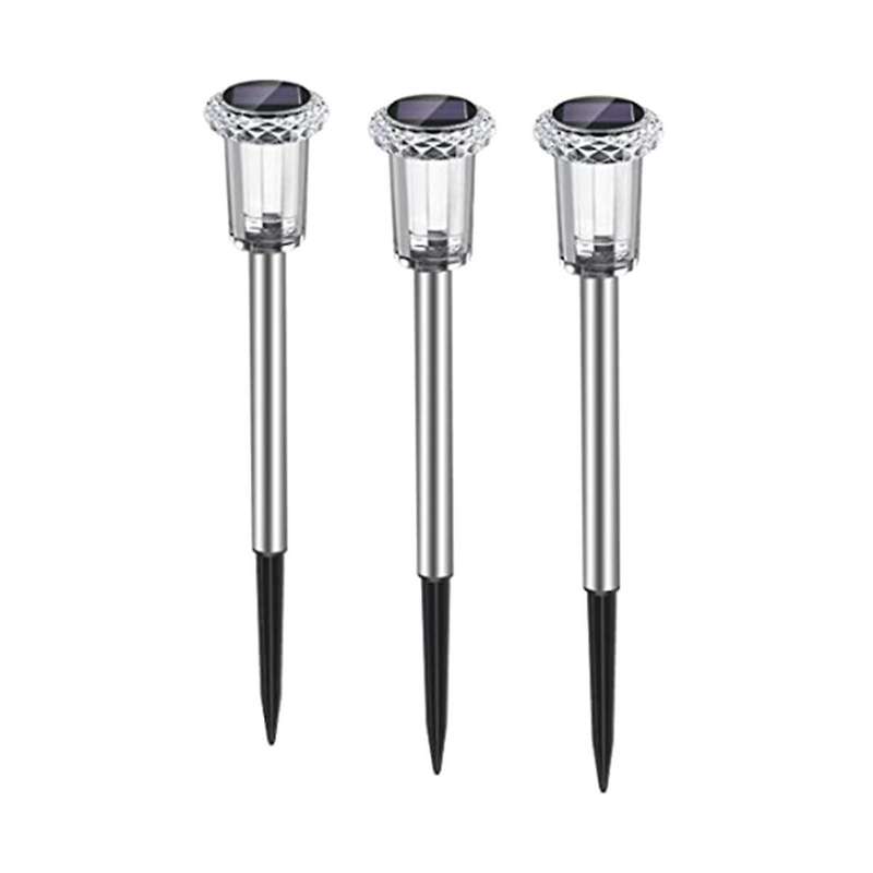 Solar Garden Lights Outdoor, Led Solar Garden Lights Outdoor Lawn , Led Solar Ground Lights (warm W
