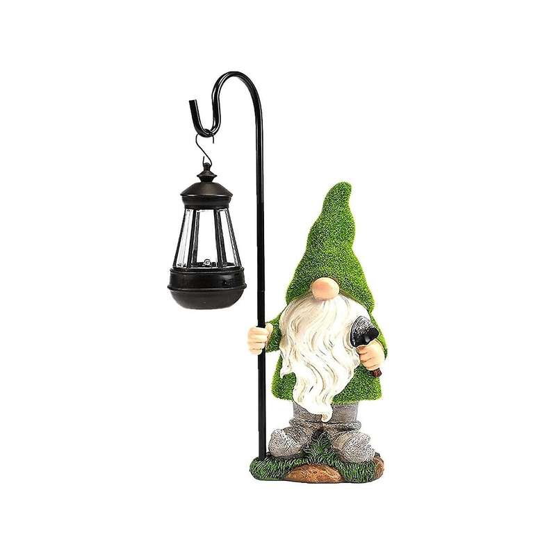 Solar Garden Gnomes Outdoor Statues Outdoor Garden Decor Unique Housewarming Gifts Yard Art Sculptur