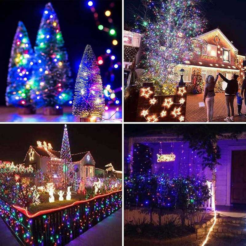 Solar Led , 10m Waterproof Flexible Fairy Christmas Lights, Used In Outdoor Courtyards,color 1 Piec