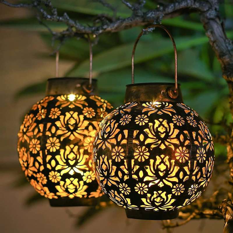 Solar Lanterns Waterproof Solar Lanterns Outdoor Garden Lights Solar Lanterns Outdoor Decorative for