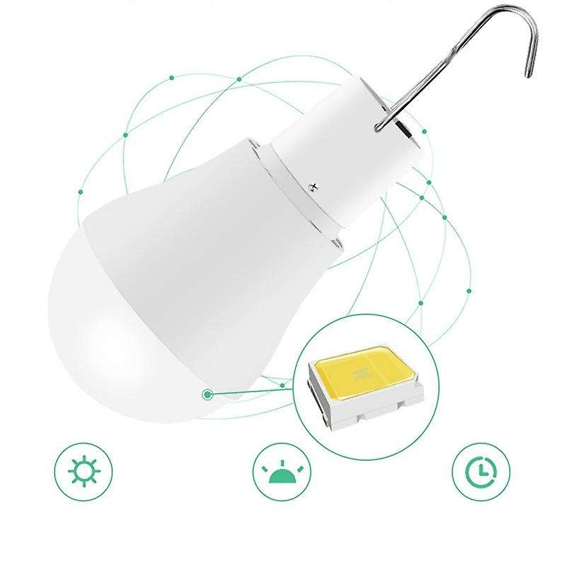 Solar Led Light Outdoor Waterproof Solar Bulb Hanging Lamp Garden Decoration Outdoor Solar Camping L