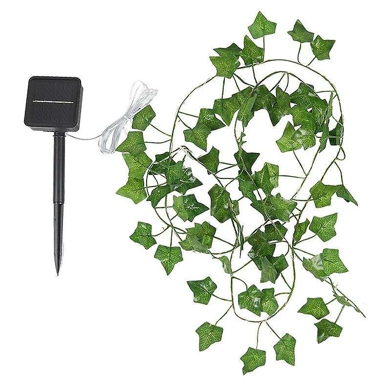 Solar Lights Maple Leaf Fairy Lights Waterproof Outdoor Garland Solar Lamp Christmas for Garden Dec
