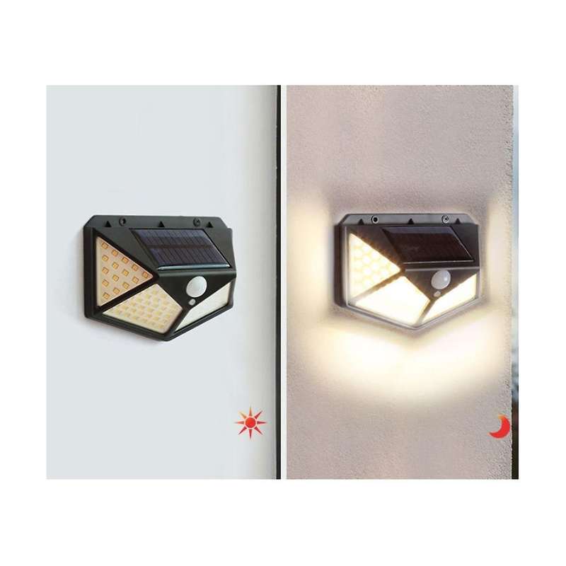 Solar Light Outdoor Garden Wall Light Human Body Sensor Led Motion Sensor Waterproof Outdoor Garden