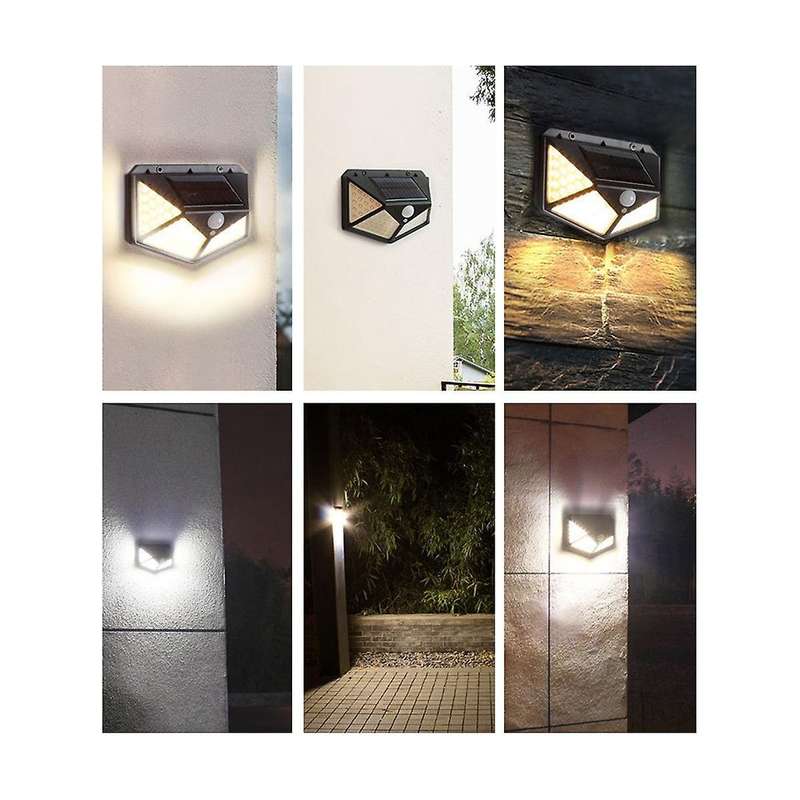 Solar Light Outdoor Garden Wall Light Human Body Sensor Led Motion Sensor Waterproof Outdoor Garden