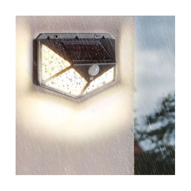 Solar Light Outdoor Garden Wall Light Human Body Sensor Led Motion Sensor Waterproof Outdoor Garden