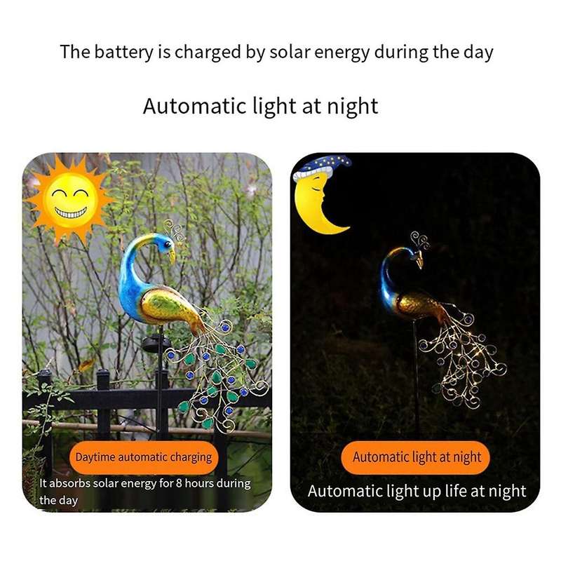 Solar Light Garden Decoration Crafts Lawn Lamp Villa Courtyard Landscape Inserted Lawn Lamp