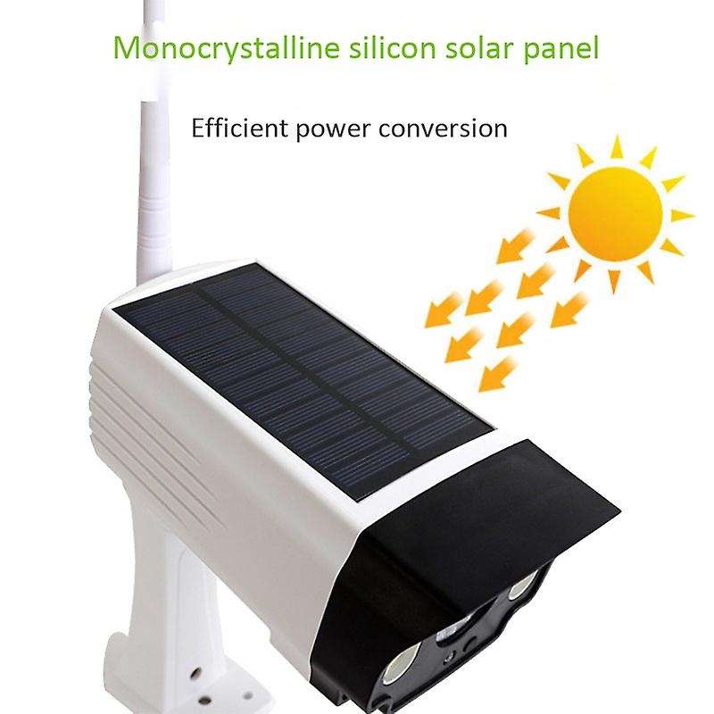 Solar Motion Sensor Light,dummy Camera Waterproof Camera Outdoor Indoor Street Spotlight Lamp Garde