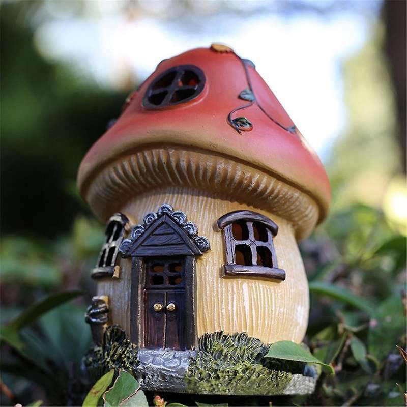 Solar Mushroom Lights for Garden Decor, Waterproof Outdoor Mushroom Fairy Lamp for Christmas Hallow