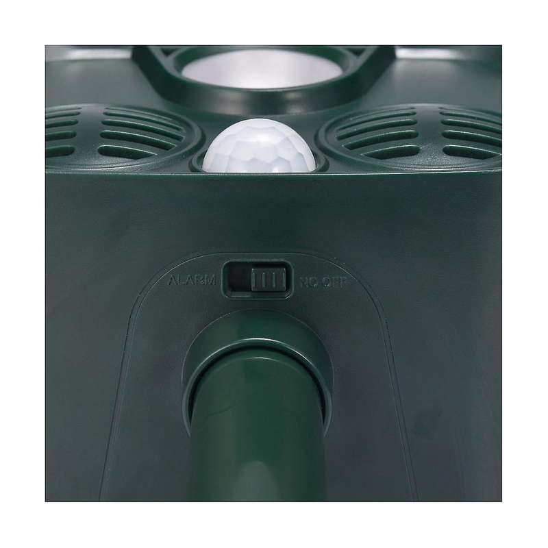Solar Outdoor Anti-theft Alarm Camping Security Animal Sound and Light Alarm Ultrasonic Animal Driv