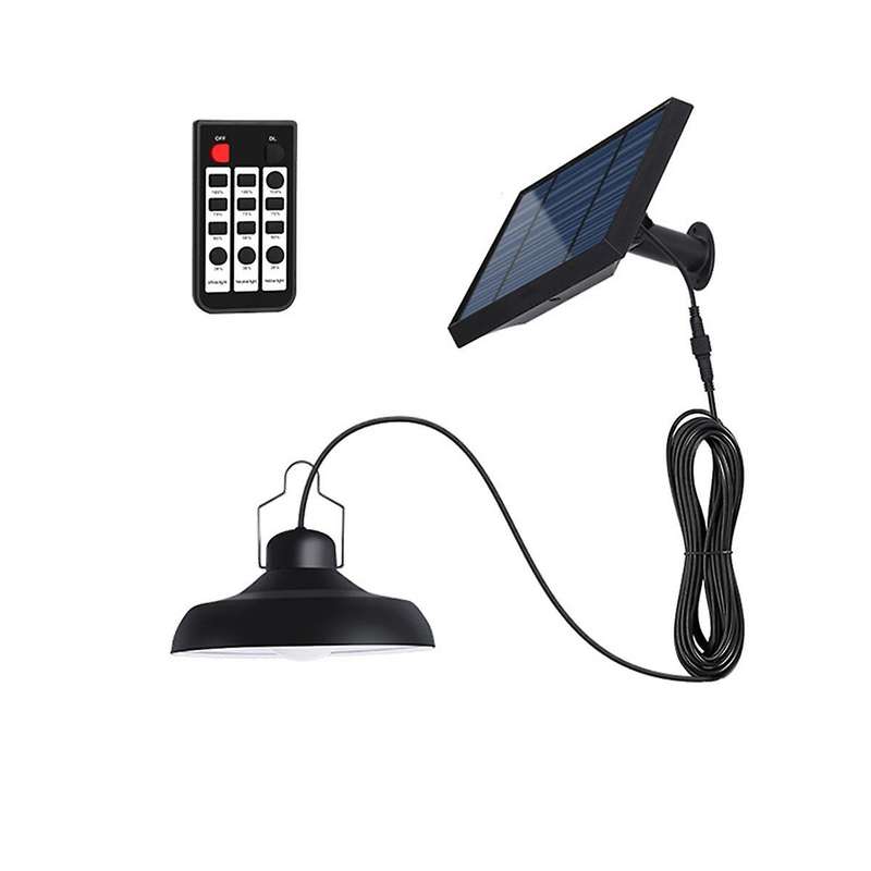 Solar Panel Light Solar Chandelier Outdoor Led Light Bright Shed Lamp Camping Solar Light