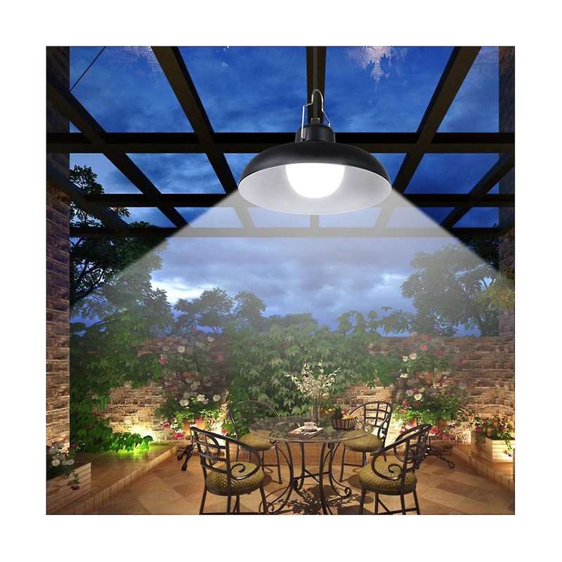 Solar Panel Light Solar Chandelier Outdoor Led Light Bright Shed Lamp Camping Solar Light