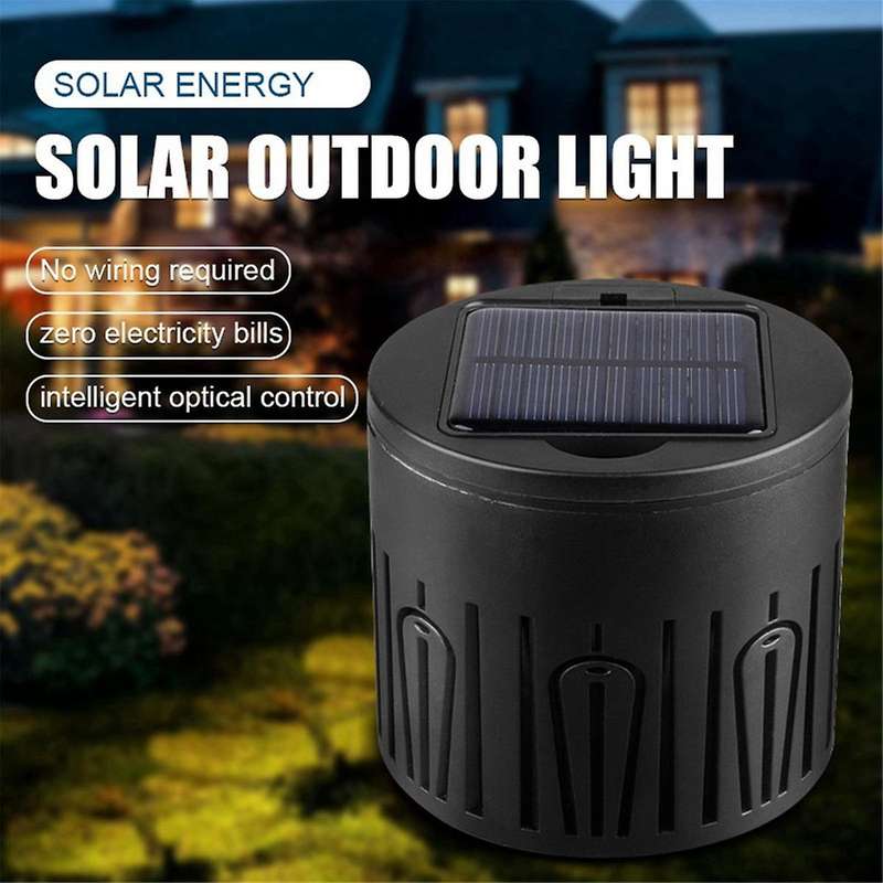 Solar Pathway Lights 6 Pack, Solar Deck Lights Solar Lights for Steps Decks Pathway Yard Stairs Fenc