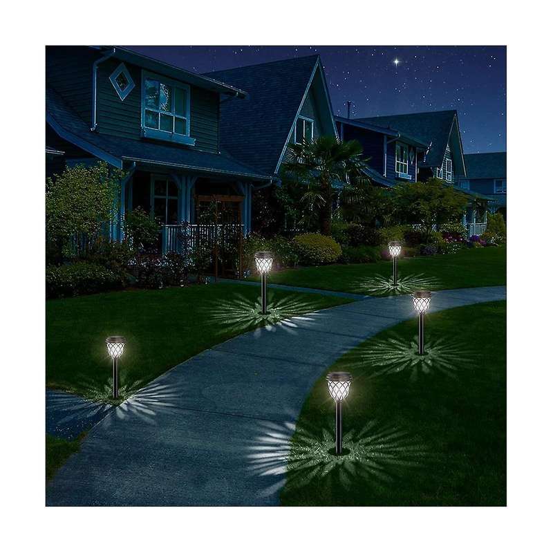 Solar Outdoor Lights, Solar Lights Outdoor Waterproof Ip65, Bright Powered By Solar Garden Lights F