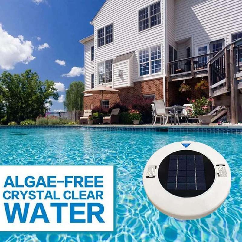 Solar Pool-ionizer Copper Silver Swimming Pool Purifier Water Purifier Kills-algae Pool Ionizer