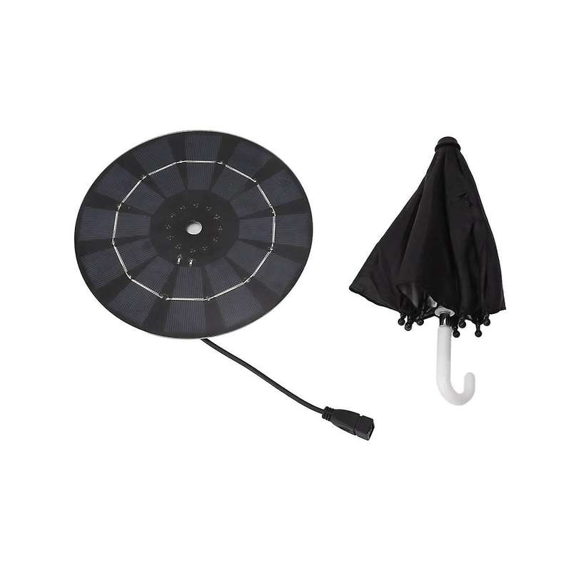 Solar Phone Usb Umbrella for Outdoor Cycling Fishing, Phone Mini Umbrella Sun Shade Usb Charging wit