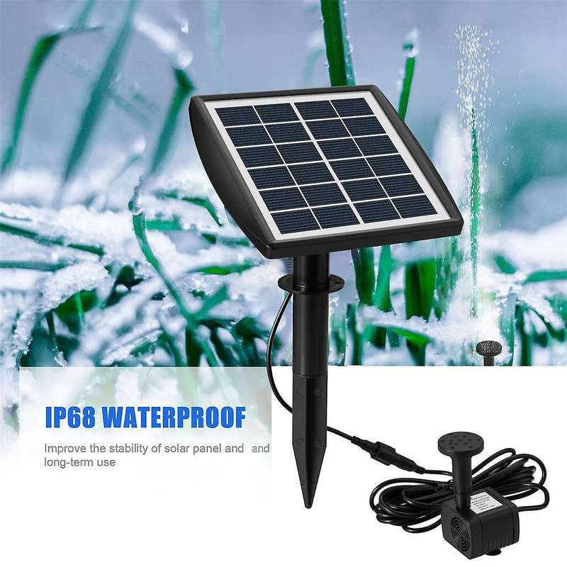 Solar Power Fountain Pump Water Pump for Garden Backyard Pool Bird Bath Solar Powered Water Fountai