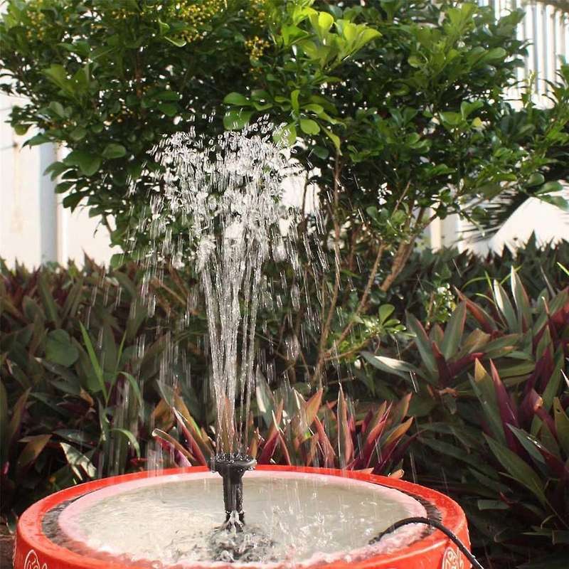 Solar Power Fountain Pump Water Pump for Garden Backyard Pool Bird Bath Solar Powered Water Fountai