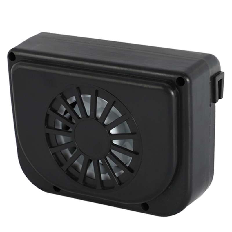 Solar Power Car Window Fan Auto Ventilator Cooling Vehicle Portable