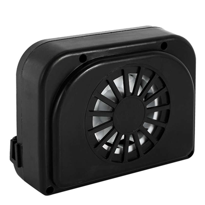 Solar Power Car Window Fan Auto Ventilator Cooling Vehicle Portable