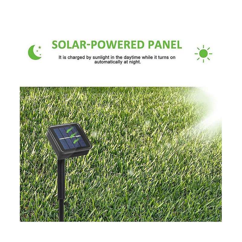 Solar Powered Lights 100 LED String Fairy Lights for Outdoor Christmas Lighting Courtyard Street Gar