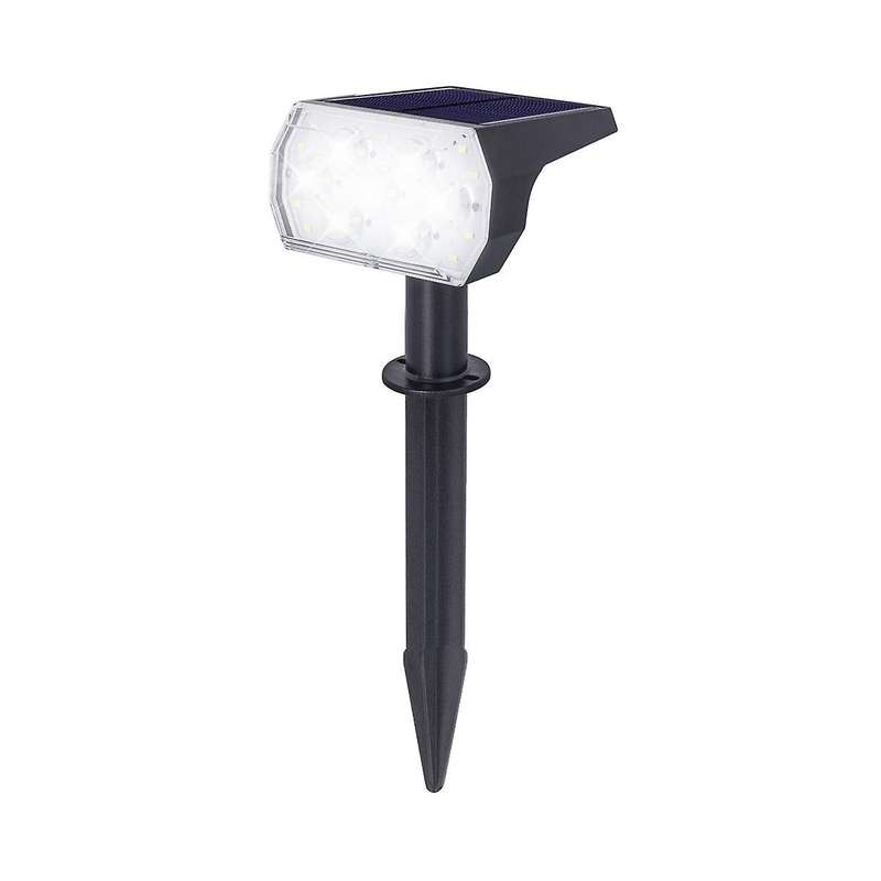 Solar Spotlights Outdoor,2-in-1 Landscape Lights 7 Led Solar Powered Ip65 Wall Light for Garden Dri