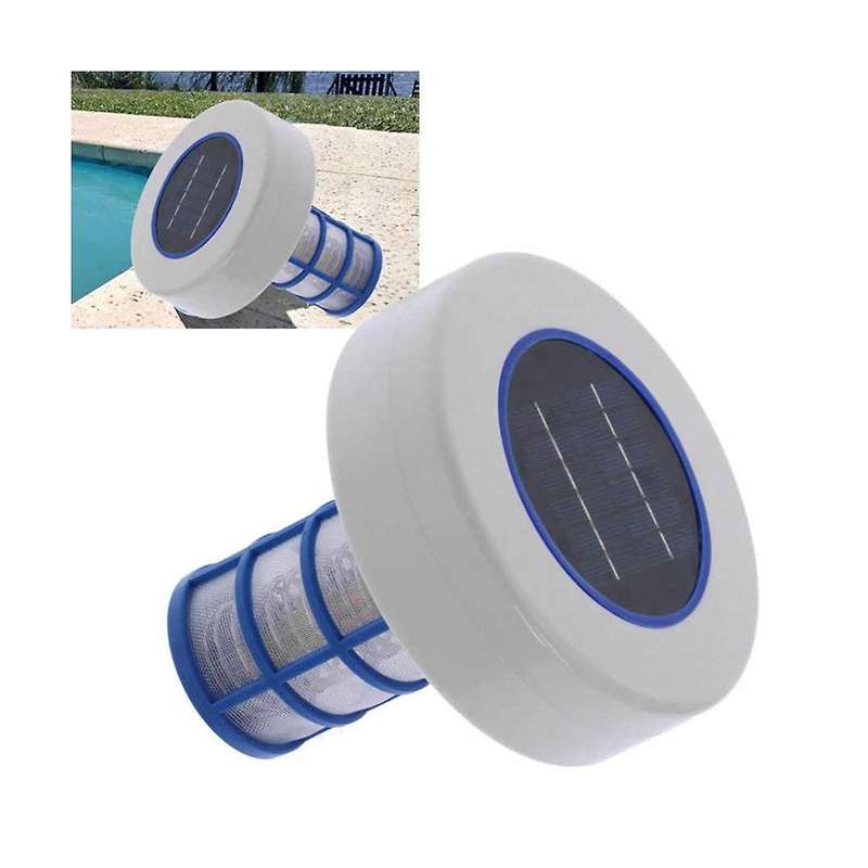 Solar Powered Pool Ionizer Cleaner Swimming Pool Spa Fountain Cleaning Equipment