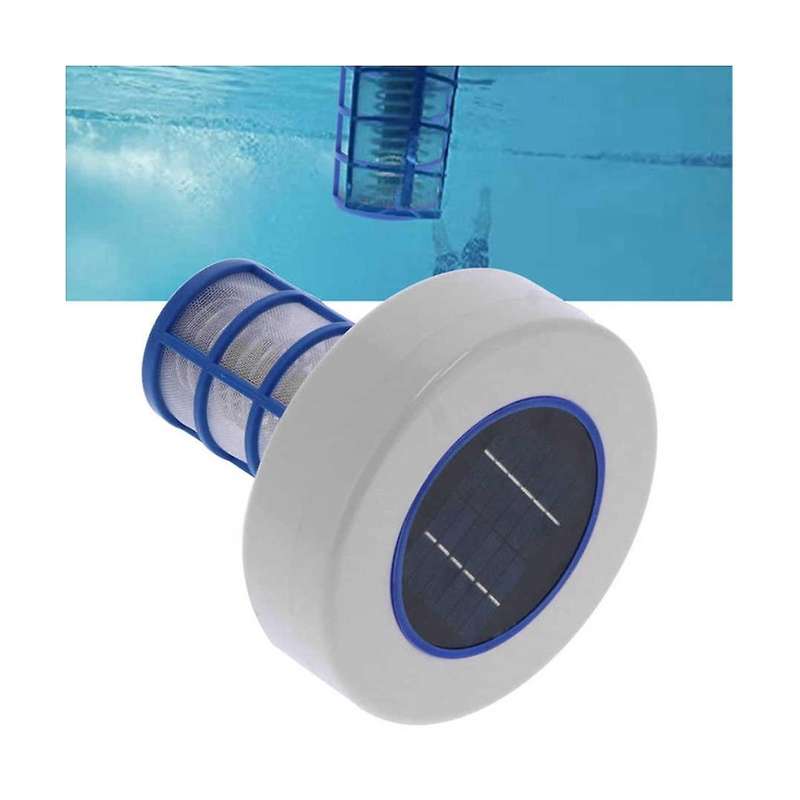 Solar Powered Pool Ionizer Cleaner Swimming Pool Spa Fountain Cleaning Equipment