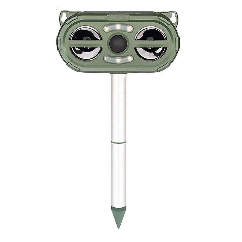 Solar Ultrasonic Animal Repeller -Animal Repeller Outdoor with Motion Sensor&Sound Squirrel Repell f