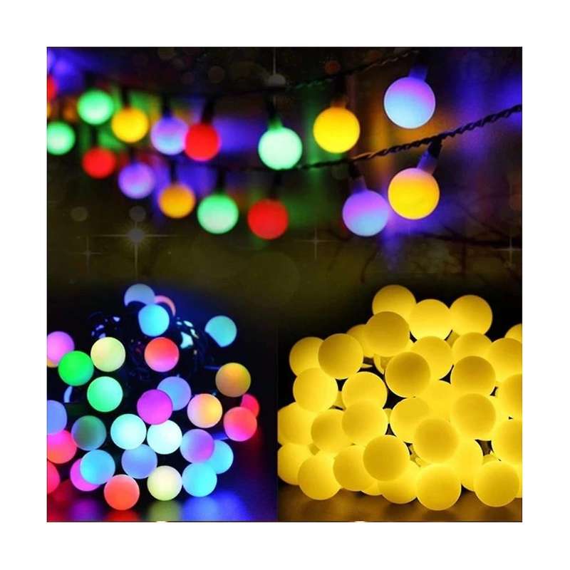 Solar String Lights 136 Led Fairy Lights with Remote Waterproof Solar Promise Color Light for Garden