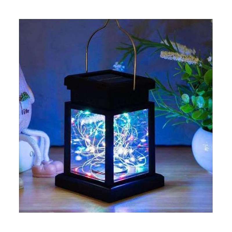 Solar Tent Light Outdoor Four Colors Light Yard Decorations Waterproof Garden Christmas Led Lawn La