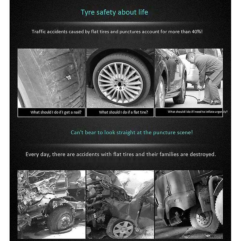 Solar Tpms Car Tire Pressure Alarm Monitoring System 6 Wheel Truck Automatic Tire Pressure Temperatu