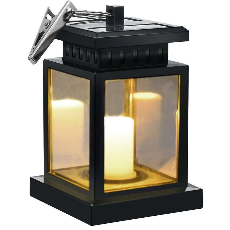 Solar Tent Light Outdoor Solar Candle Light Retro Atmosphere Decorative Landscape Garden Light Outdo