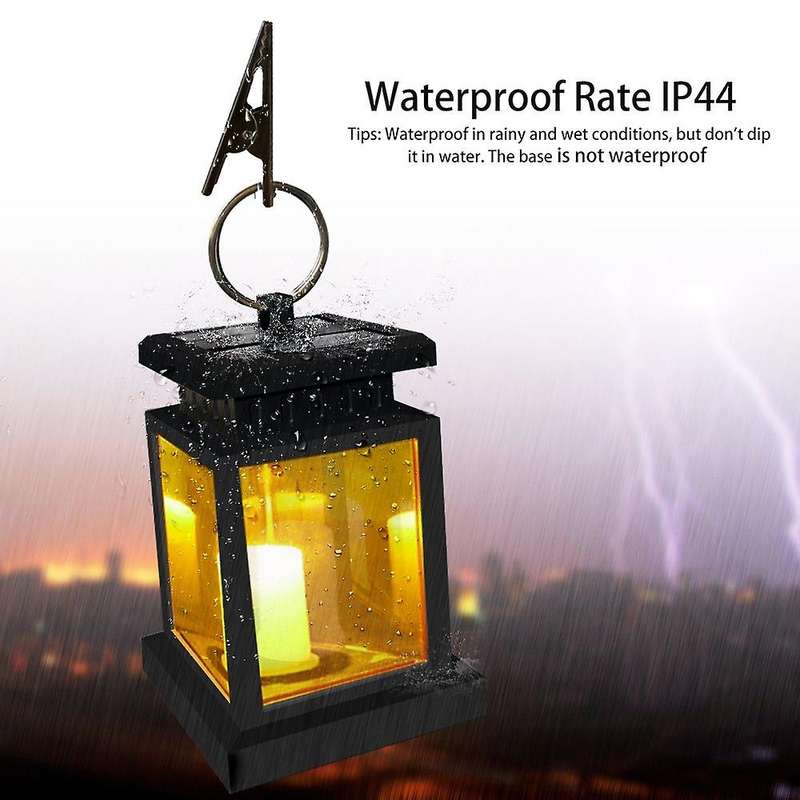 Solar Tent Light Outdoor Solar Candle Light Retro Atmosphere Decorative Landscape Garden Light Outdo