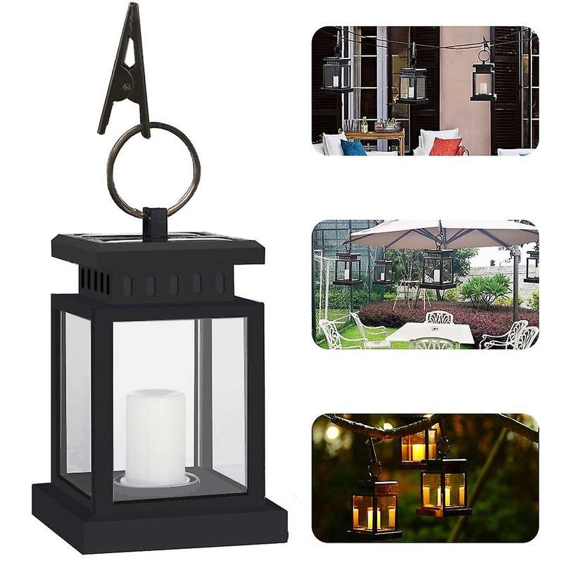 Solar Tent Light Outdoor Solar Candle Light Retro Atmosphere Decorative Landscape Garden Light Outdo