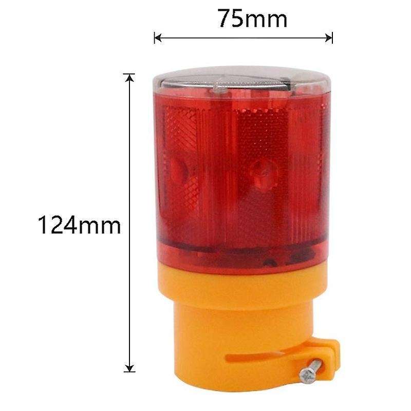 Solar Warning Light Garden Light Indicator Traffic Barrier Light Signal Light Engineering Light Hang