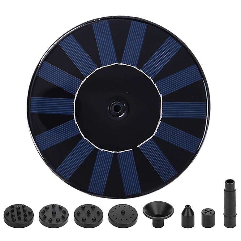 Solar Water Floating Pump Fountain Outdoor 7V/1.5W Fountain Floating Fountain