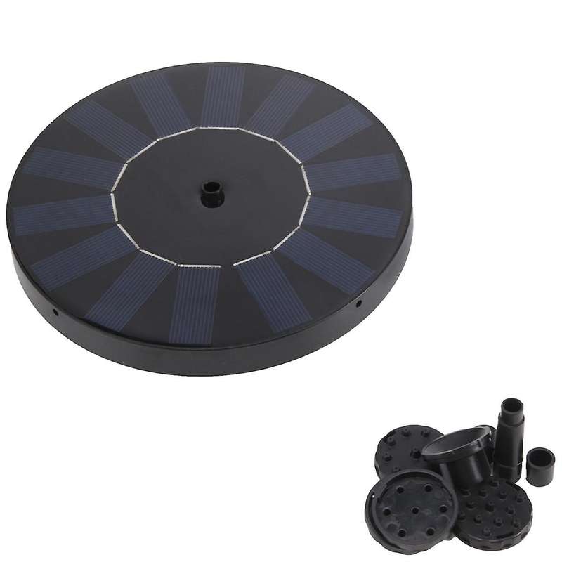 Solar Water Fountain Pool Pond Waterfall Fountain Garden Decoration Outdoor Bird Bath Solar Powered