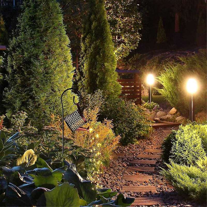 Solar Watering Can, Garden Decorative Landscape Light, Outdoor Garden Multi-Color String Light Outdo