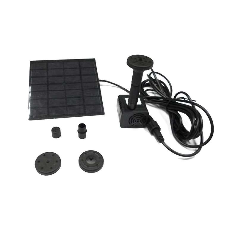 Solar Water Pump Solar Panel Fountain Pump Pool Pond Garden Water Sprinkler Sprayer for Bird Bath P