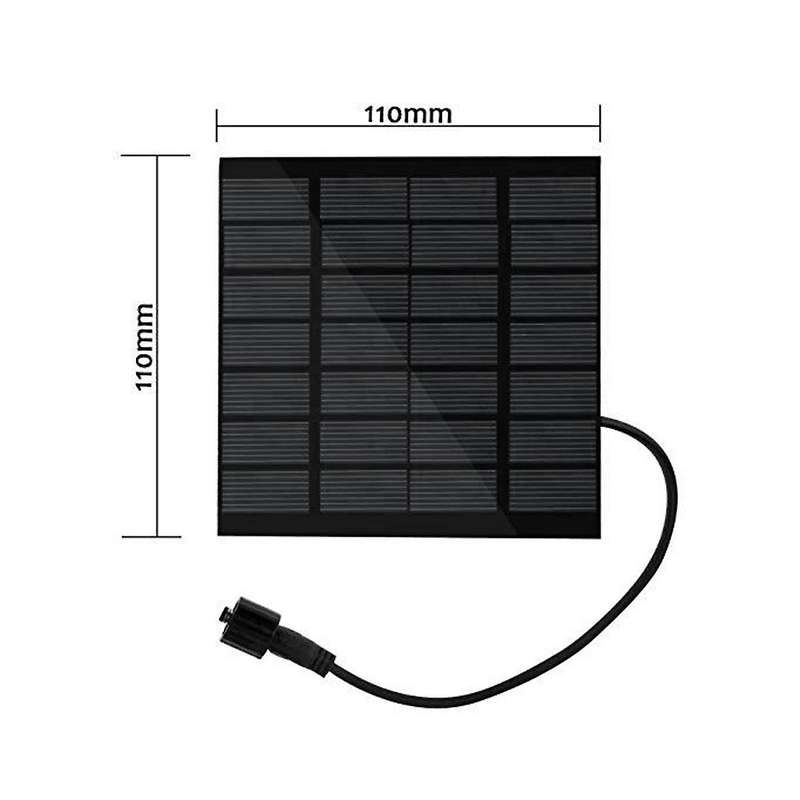Solar Water Pump Solar Panel Fountain Pump Pool Pond Garden Water Sprinkler Sprayer for Bird Bath P